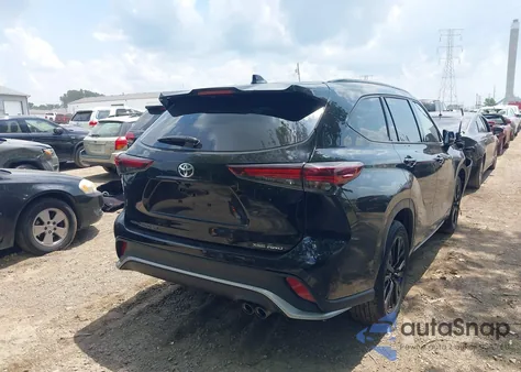 2024 Toyota Highlander Xse from USA, damaged, VIN 5TDKDRBH0RS542018